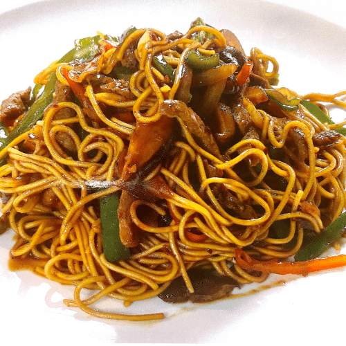 Nouilles yakisoba au bœuf