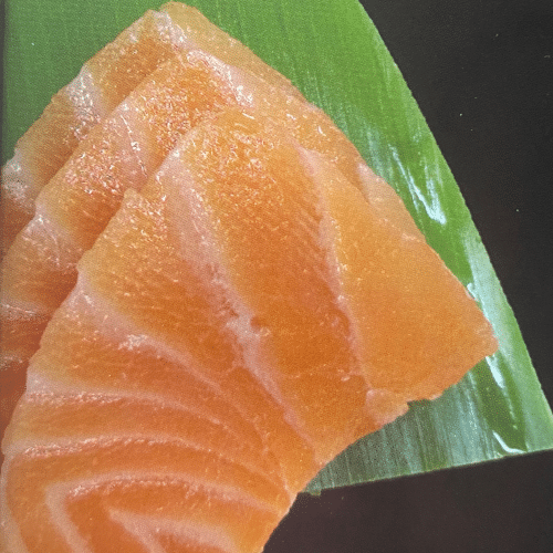 Sashimi saumon (3 pièces)