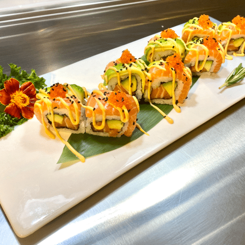 Signature roll amour de saumon