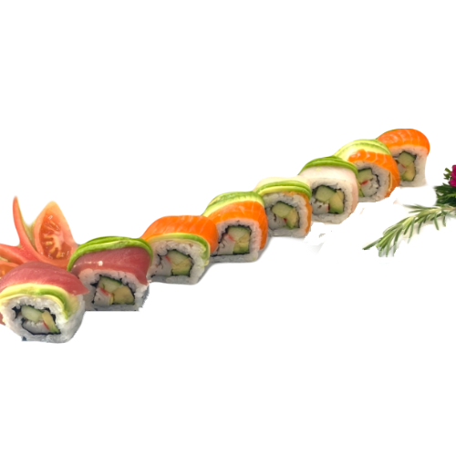 Signature roll arc-en-ciel