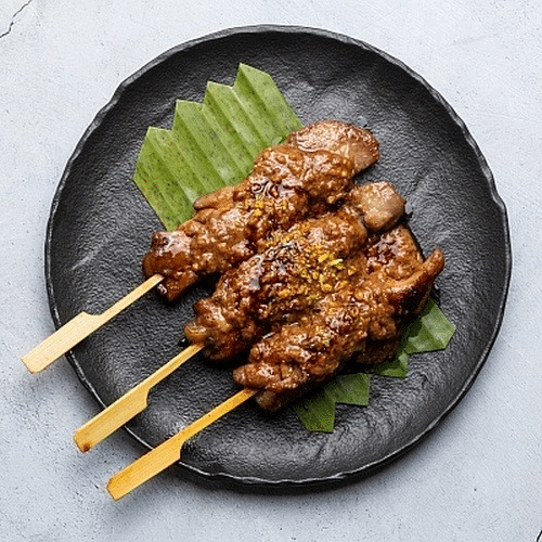 Satay Poulet (3 Stück)