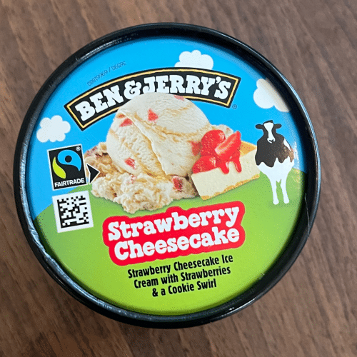 Ben & Jerry's Strawberry Cheesecake