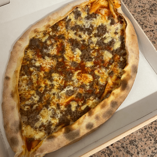 Pide Hackfleisch (gross)