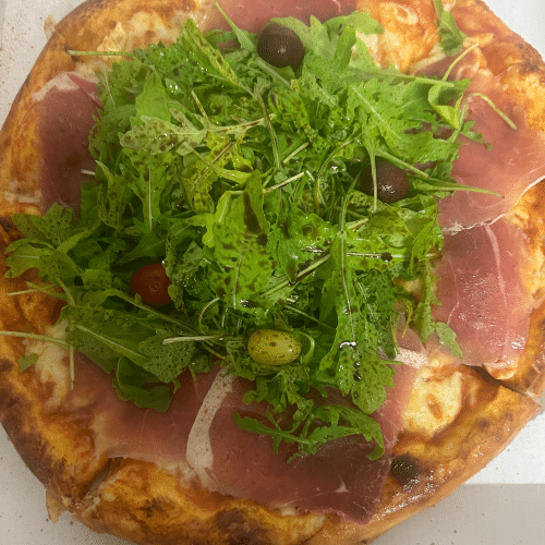 Pizza Rucola Crudo