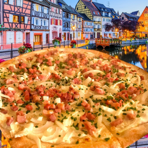 Pizza Alsacienne
