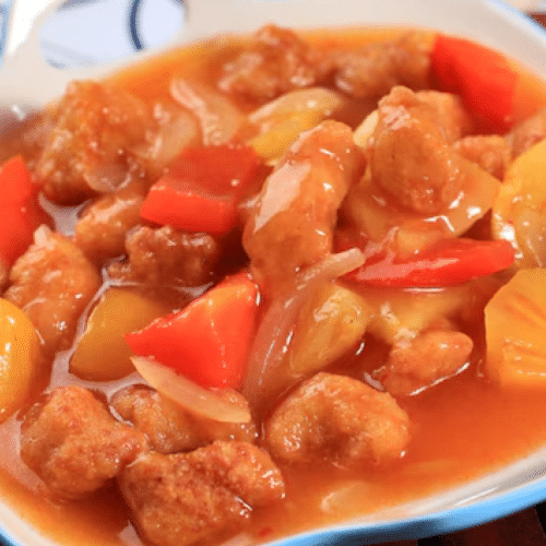 Poulet sauce aigre-douce
