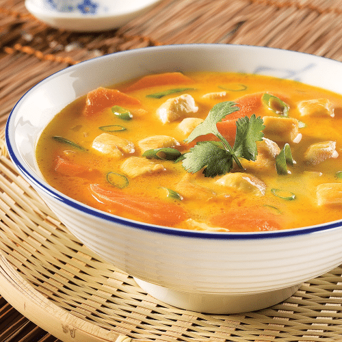 Soupe thaïlandaise au poulet