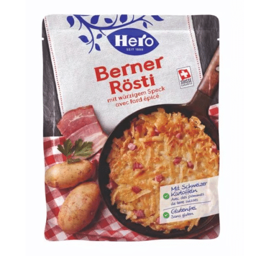 Hero Berner Rösti (mit Speck) 500g