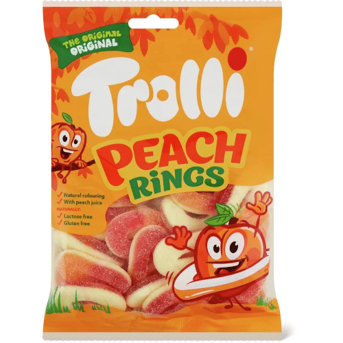 Trolli Pfirsich Ringe 150g