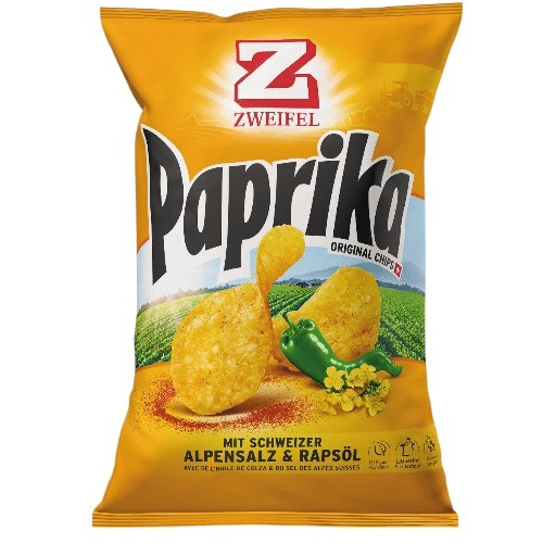 Zweifel Paprika Original Chips 175g