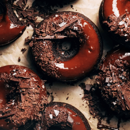 Milka Schokoladen Donut