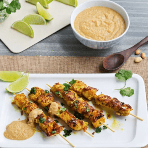 Satay Gai (4 Stück)