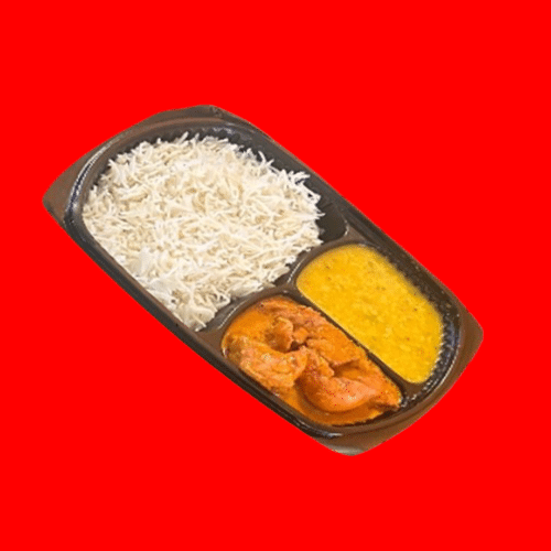 Chicken Box Mit Dal Tadka (Ch)
