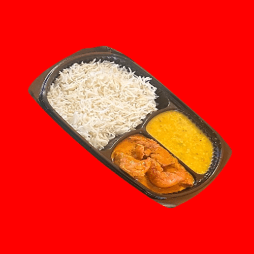 Chicken Box Mit Dal Tadka (Ch)
