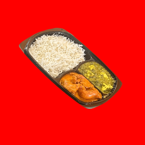 Chicken Box Mit Palak Panner (Ch)
