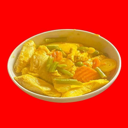 Fisch Curry Kerala mit Reis