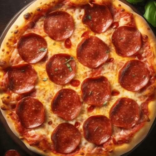 Pizza Salami ( Rind )