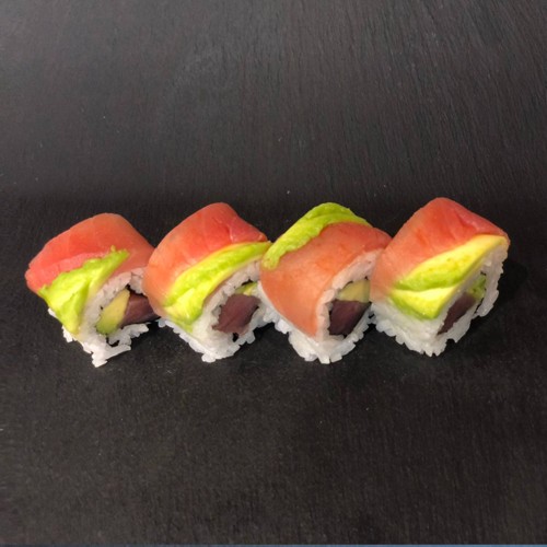 Tuna Avocado Rainbow (8 Stück)