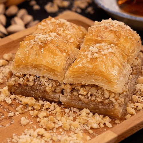 Baklava mit Walnüssen (2 Stück)