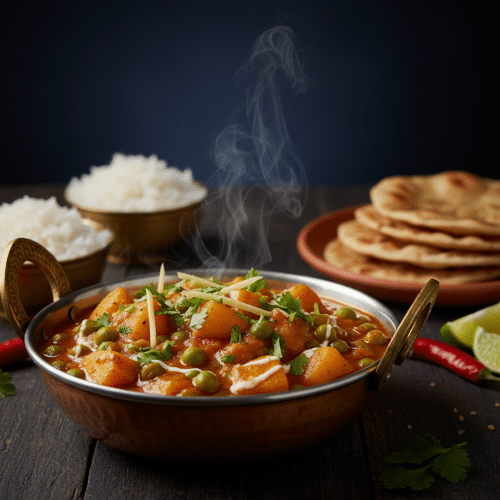 Aloo Mattar (vegan)