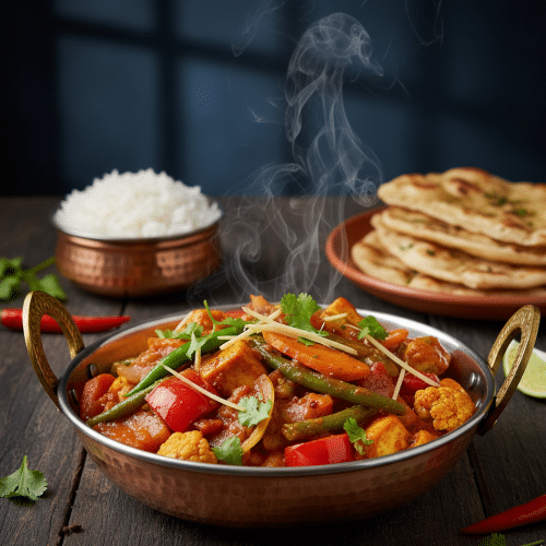 Vegetable Jalfrezy (vegan)