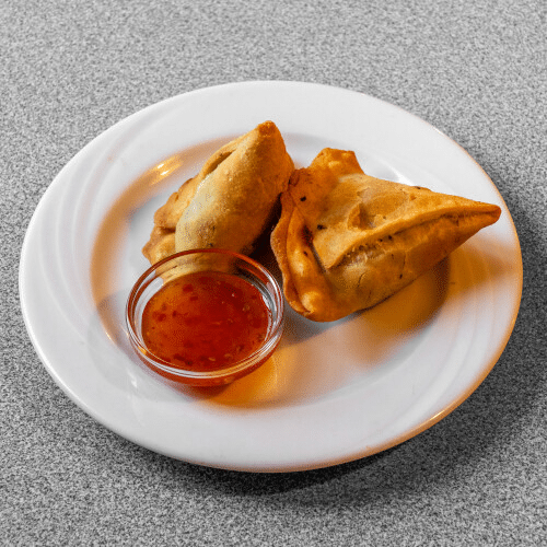 Samosa (vegetarisch, 2 Stück)