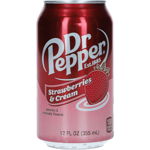 Dr Pepper Strawberries & Cream 0.350 Dose