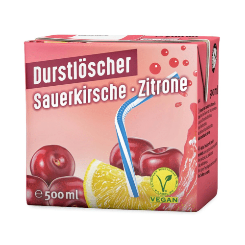 Durstlöscher Sauerkirsche-Zitrone 500ml