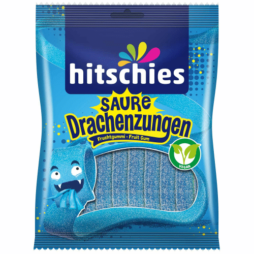 Hitschies Saure Drachenzungen 125g