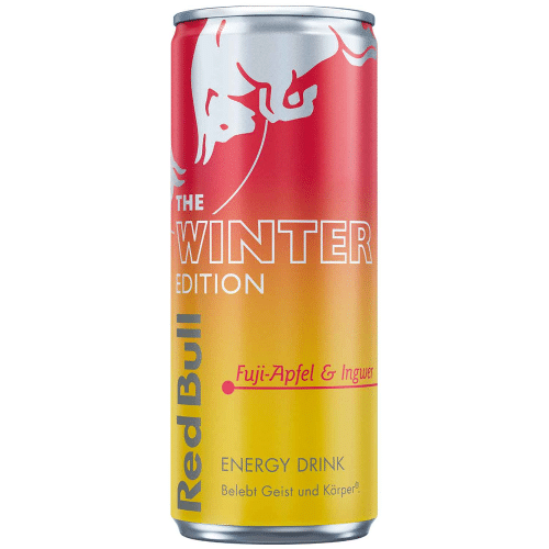 Red Bull Winter Ed. Fuji-Apfel & Ingwer 0.25l