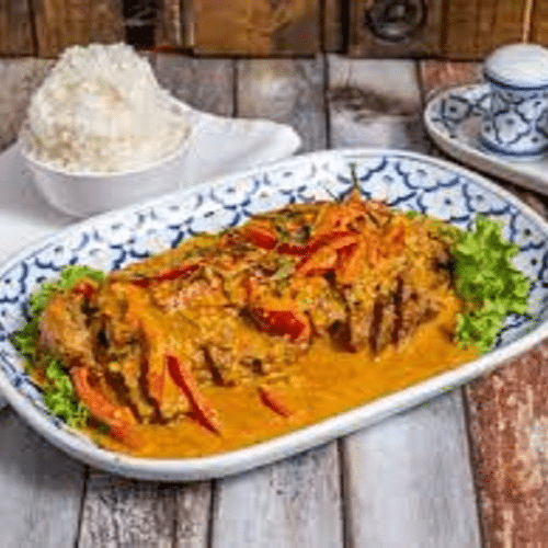 Ente grilliert an Butter Chicken Sauce