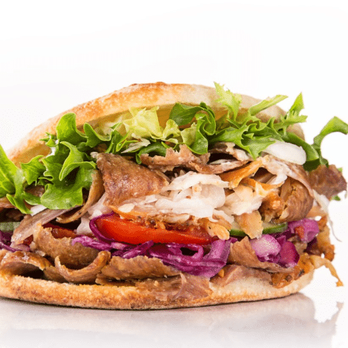 Döner Kebap im Hausbrot (normal)