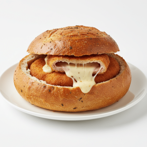 Cordon Bleu im Brot