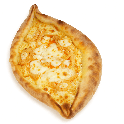 Pide mit Käse und Poulet