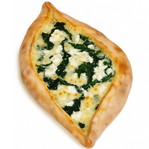 Pide mit Spinat und Ei