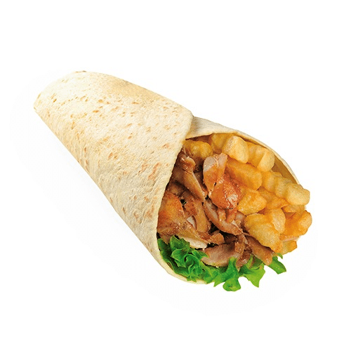 Dürüm Kebap (Fladenbrot)