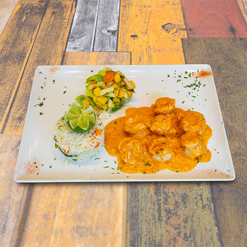 Camarones en la Salsa Margaritas