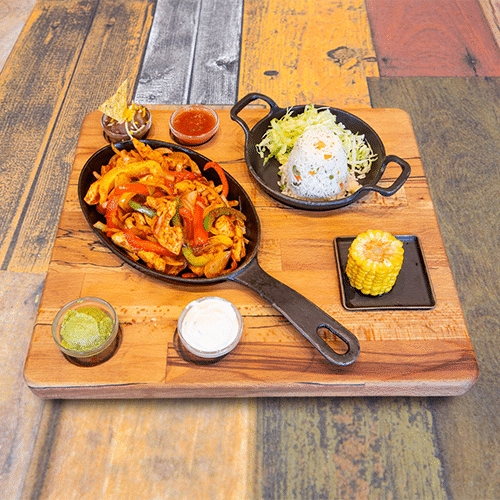 Fajitas de Pollo