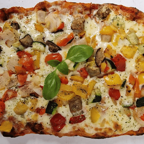 Pinsa Genovese Verdura (35x20)