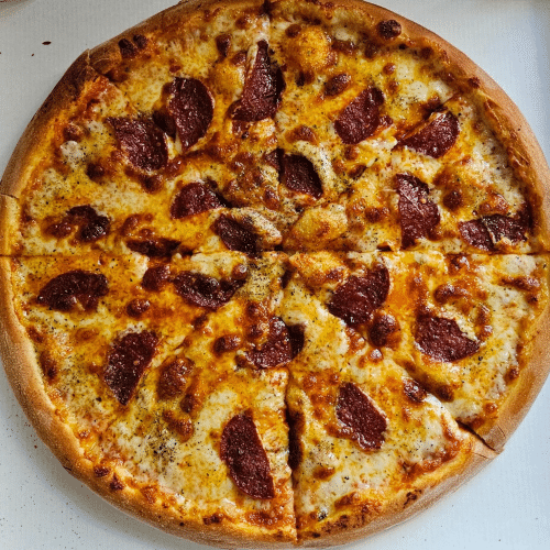 Pizza Arrabiata (scharf)