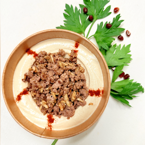 Hummus bi Lahma