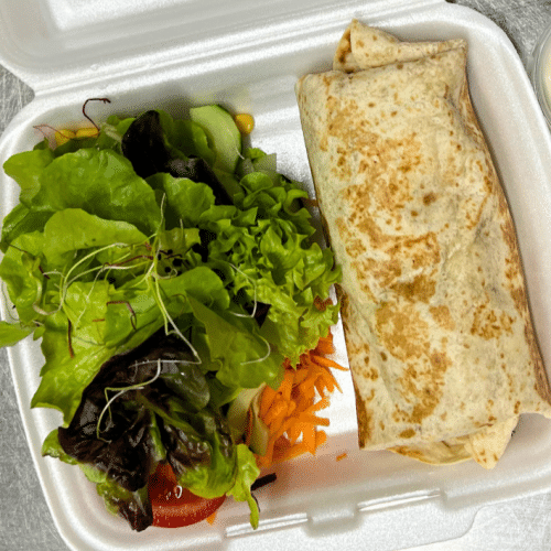 Kalbfleischburrito