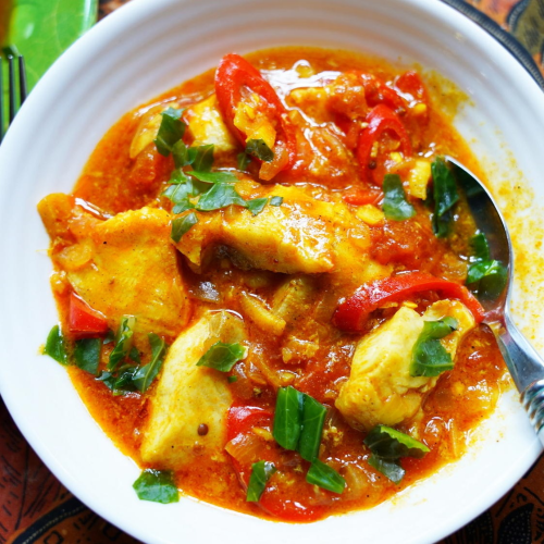 Fisch Madras Curry