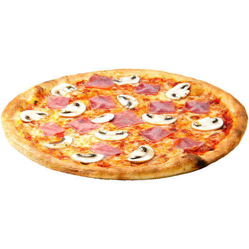 Pizza Proscuitto e Funghi