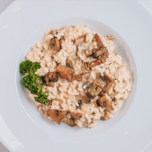 Risotto aux champignons de saison