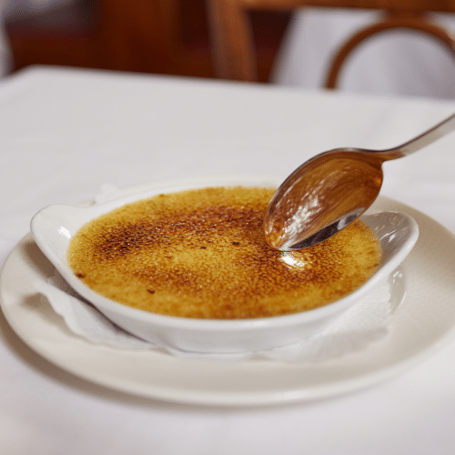 Crème brûlée à la vanille de Madagascar