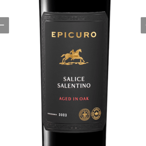 (114) Epicuro Salice Salentino Dop Aged in Oak