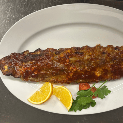 Spareribs Garlic-BBQ-Sauce