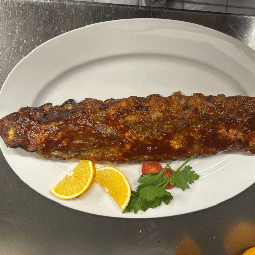 Spareribs Honey-BBQ-Sauce