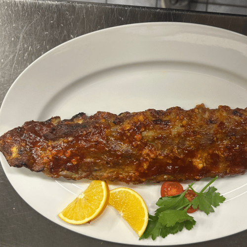 Spareribs Honey-BBQ-Sauce